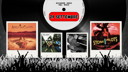Il Calendario del Rock "Accadde Oggi" 29 Settembre