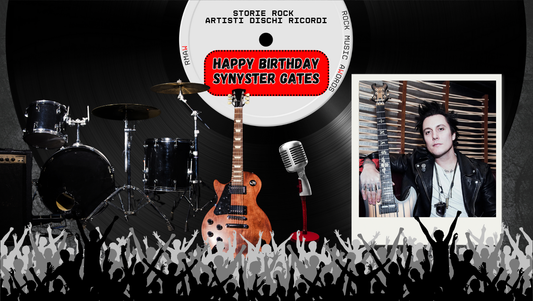 🎸 7 luglio 1981: buon compleanno Synyster Gates, chitarra metal ribelle