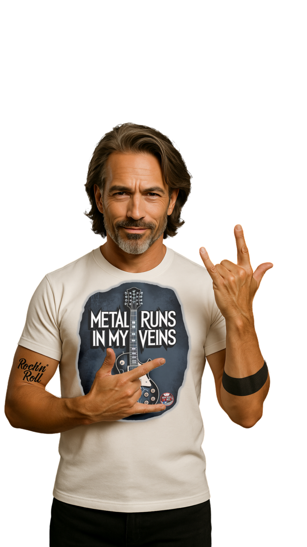 T-Shirt Unisex Classica | Slogan Collection - Metal nelle Vene