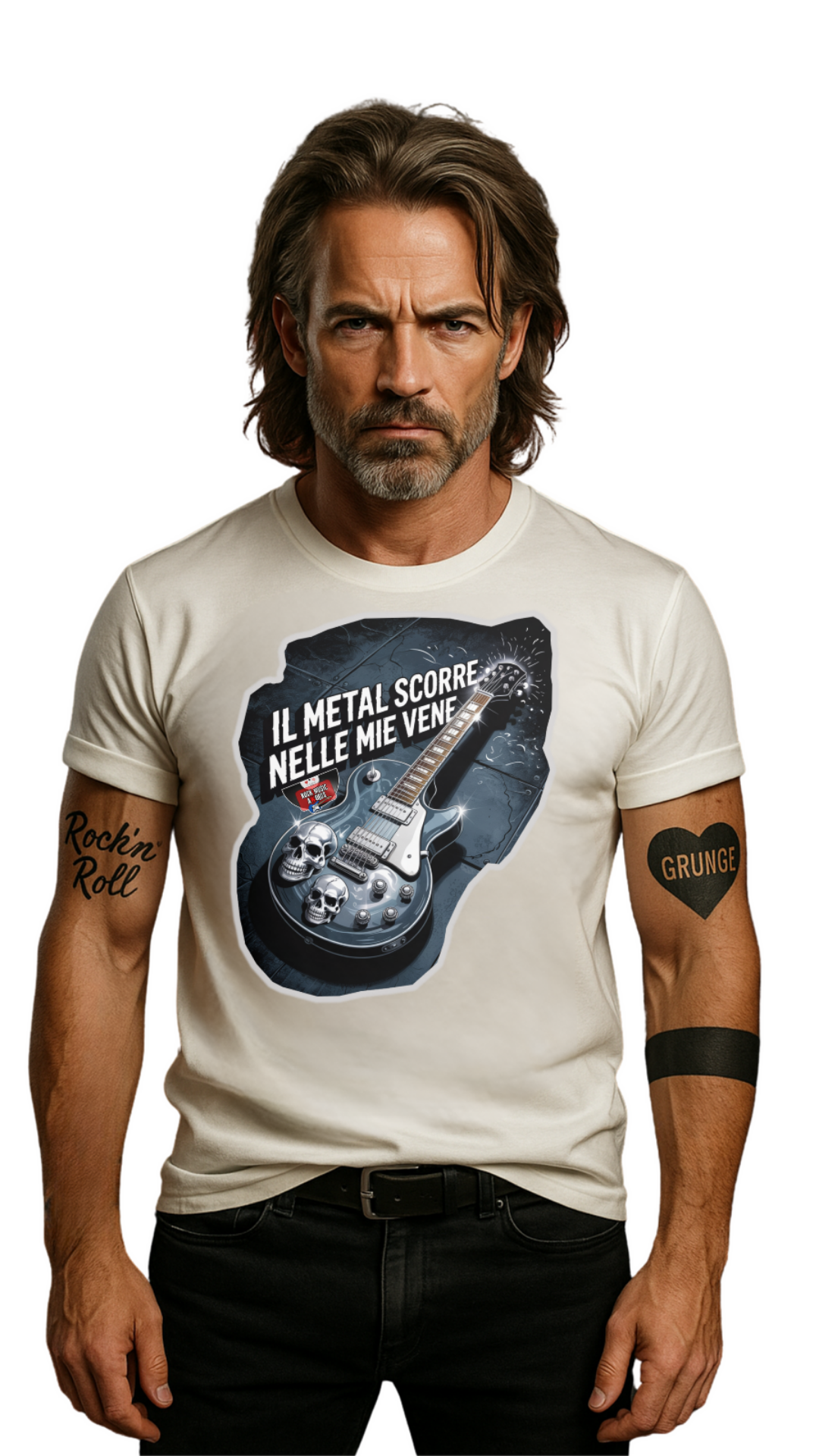T-Shirt Unisex Classica | Slogan Collection - Metal nelle Vene