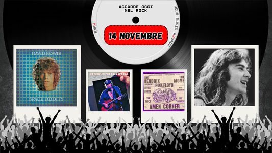Il Calendario del Rock "Accadde Oggi" 14 Novembre