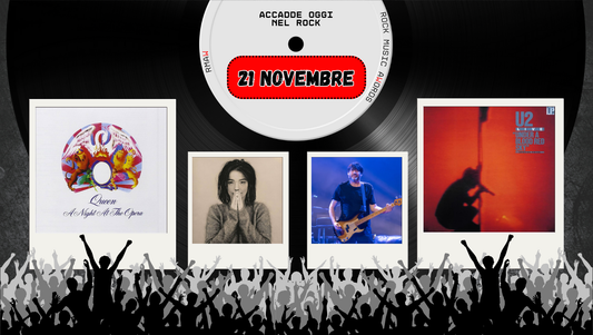 Il Calendario del Rock "Accadde Oggi" 21 Novembre