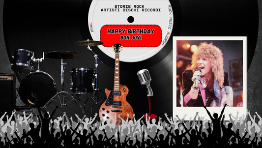 02 marzo 1962 – Jon Bon Jovi: da Runaway al rock da stadio