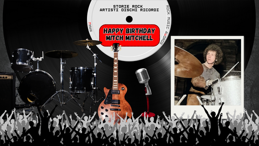🎂 09 luglio 1947 – Mitch Mitchell, il batterista che incendiò Hendrix