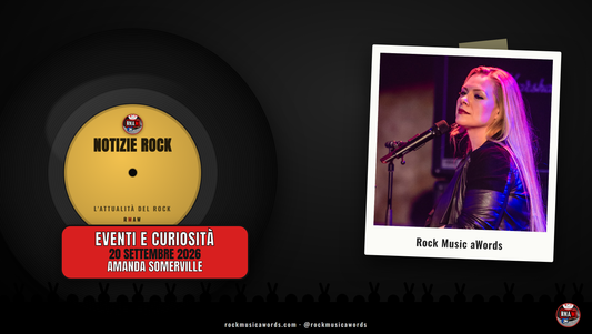 Notizie Rock: Amanda Somerville, un tumore al cervello