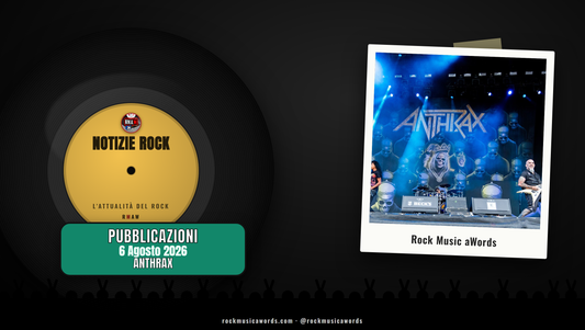 Anthrax dal vivo - Notizie Rock RMAW