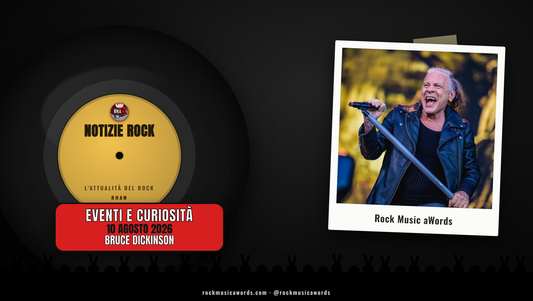 Bruce Dickinson — Notizie Rock RMAW