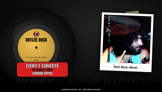 Carmine Appice dietro la batteria
