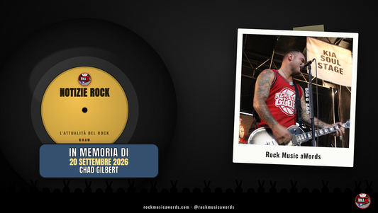 Notizie Rock: è morto Chad Gilbert dei New Found Glory