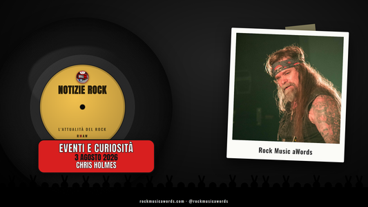 Chris Holmes, storico chitarrista dei W.A.S.P., in cura per un tumore alla prostata