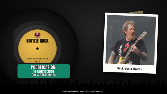 Brent Hinds dal vivo con la chitarra
