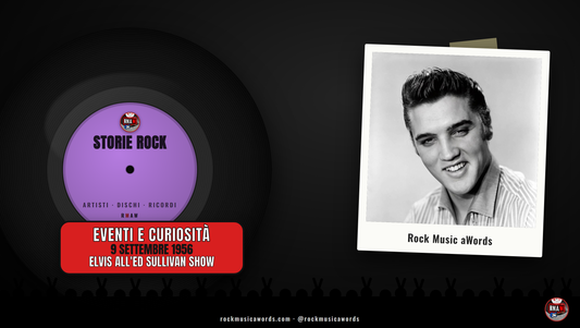 Elvis Presley nel 1956, l'anno dell'Ed Sullivan Show