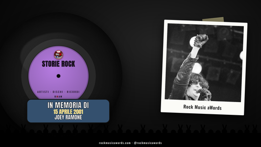 Storie Rock JOEY RAMONE