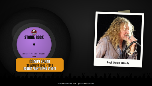Storie Rock ROBERT PLANT E PHIL LYNOTT