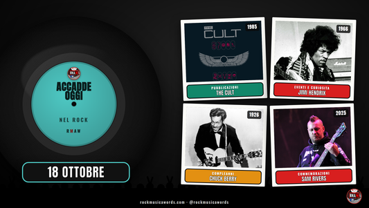 Accadde Oggi nel Rock - 18 ottobre