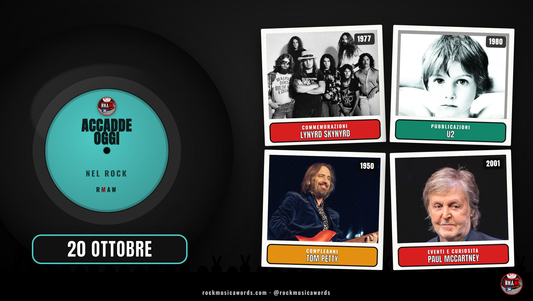 Accadde Oggi nel Rock - 20 ottobre