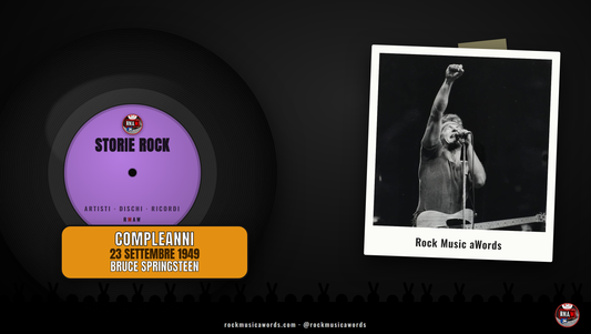 Storie Rock 23 settembre 1949: Bruce Springsteen sul palco