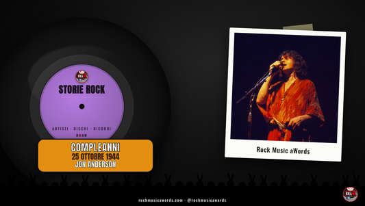 Storie Rock - Jon Anderson, la voce degli Yes: 25 ottobre 1944