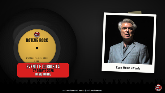 David Byrne - Notizie Rock RMAW