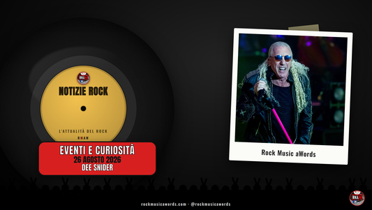Dee Snider si rompe la spalla - Notizie Rock RMAW