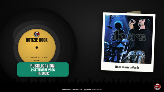 La copertina di «Absolutely Live» dei Doors, il disco dal vivo del 1970