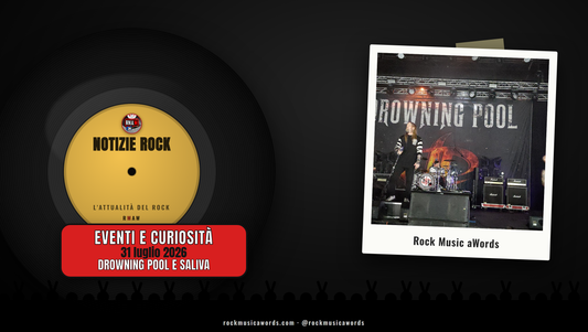 Drowning Pool dal vivo: tour del 25esimo anniversario di Sinner