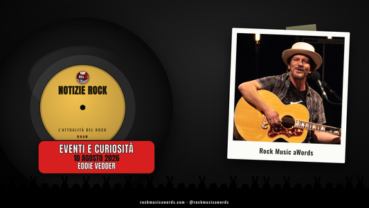 Eddie Vedder — Notizie Rock RMAW