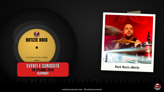 Copertina Notizie Rock: Slipknot, 20 ottobre 2026