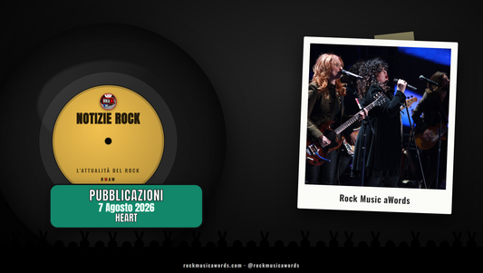 Notizie Rock - Heart, nuovo album registrato a Nashville