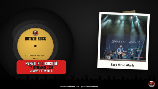 Notizie Rock: i Jimmy Eat World fermi per l'operazione di Jim Adkins