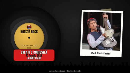Johnny Marr - Notizie Rock RMAW
