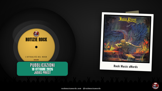 Copertina Notizie Rock: Judas Priest, 18 ottobre 2026