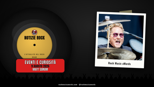Matt Sorum alla batteria — notizie rock RMAW