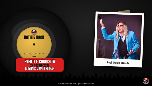 Maynard James Keenan - Notizie Rock RMAW