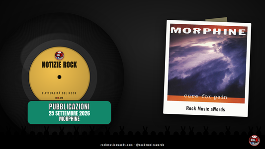 Morphine, l'album inedito Cocoon