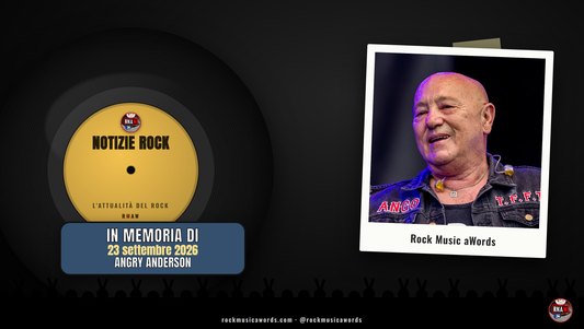 Notizie Rock: in memoria di Angry Anderson dei Rose Tattoo