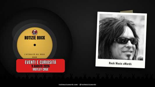 Nikki Sixx dei Mötley Crüe — notizie rock RMAW