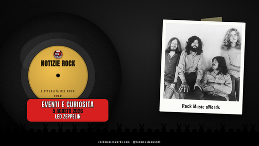Notizie Rock — Led Zeppelin, il filmato del Bath Festival 1970