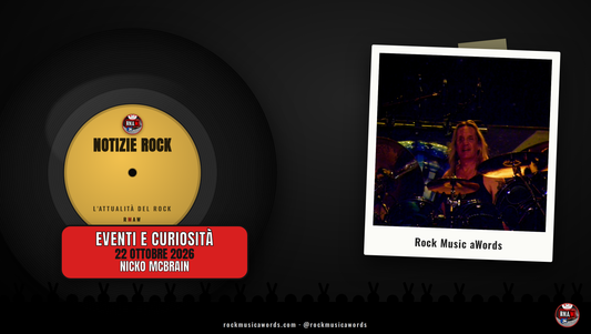 Notizie Rock: Nicko McBrain degli Iron Maiden