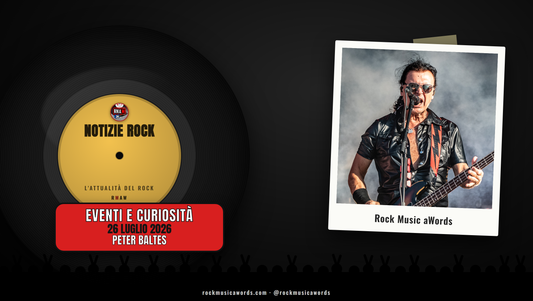 Notizie Rock PETER BALTES