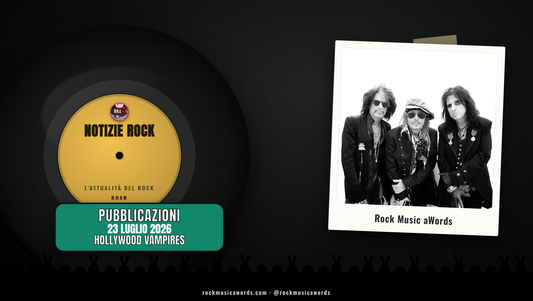 Notizie Rock HOLLYWOOD VAMPIRES
