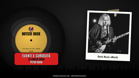 Notizie Rock PETER BUCK