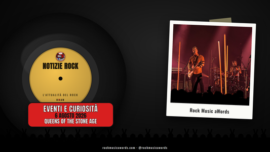Josh Homme dei Queens of the Stone Age dal vivo - Rock Music aWords