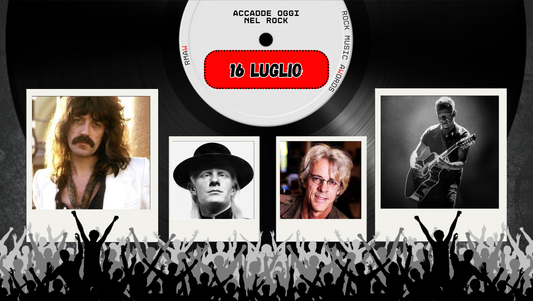 Accadde Oggi nel Rock - 16 luglio: Jon Lord, Johnny Winter, Stewart Copeland, Bruce Springsteen