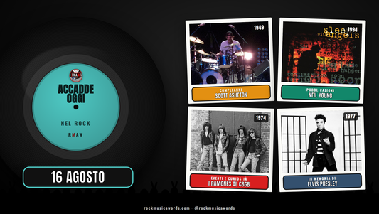 Accadde Oggi nel Rock 16 agosto: Elvis Presley, Robert Johnson, i Ramones e Neil Young