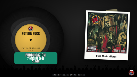 Slayer, un vinile pieno di liquido rosso per i quarant'anni di Reign In Blood