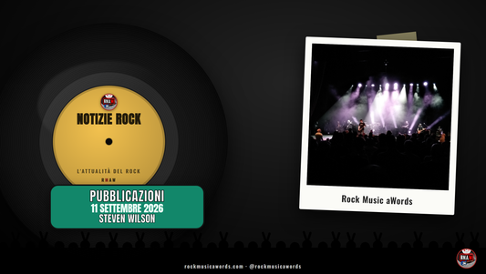 Notizie Rock RMAW dell'11 settembre 2026: Steven Wilson annuncia Requiem For A Village