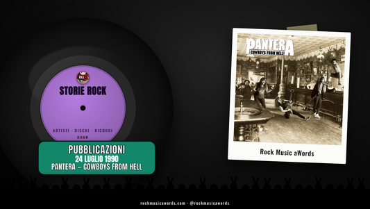 Storie Rock PANTERA — COWBOYS FROM HELL