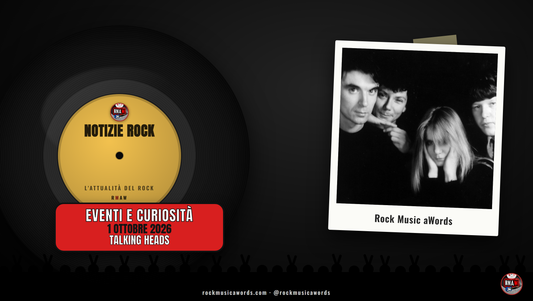 Notizie Rock: i Talking Heads di nuovo insieme per il lancio di Talking Heads Radio