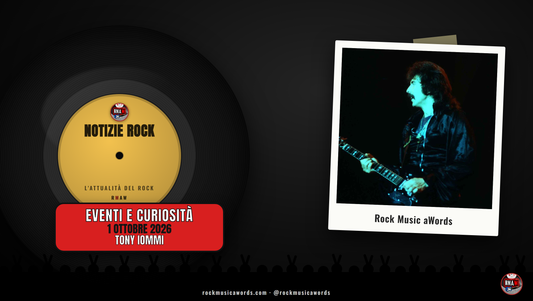 Notizie Rock: Tony Iommi riceve l'MBE al Castello di Windsor